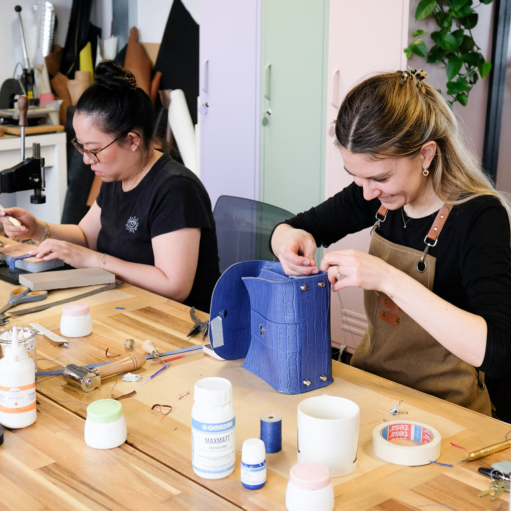 Leather Bagmaking Private Tuition